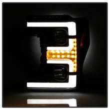 Load image into Gallery viewer, Spyder Ford F-250/F-350/F450 Super Duty 17-18 Projector Headlights Black PRO-YD-FS17-SBSEQ-BK