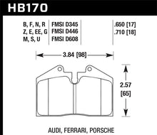 Cargar imagen en el visor de la galería, Pastillas de freno delanteras Hawk 97-02 Ferrari Maranello DTC-60