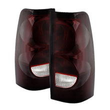 Cargar imagen en el visor de la galería, Xtune Chevy Silverado 1500-2500-3500 03-06 OEM Style Tail Lights Red Smoked ALT-JH-CS03-OE-RSM