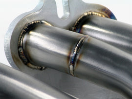 Cabezal de acero trenzado aFe SS-409 HDR Jeep Wrangler TJ 00-06 I6-4.0L