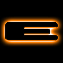 Cargar imagen en el visor de la galería, ORACLE Lighting Universal Illuminated LED Letter Badges - Matte Blk Surface Finish - E SEE WARRANTY