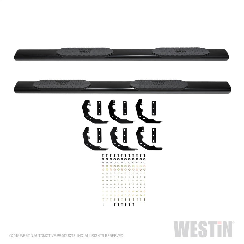 Westin 19-21 Ram 1500 Crew Cab PRO TRAXX 6 barras de paso Nerf ovaladas - Negro