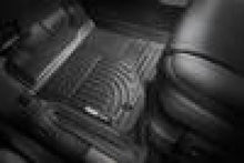 Cargar imagen en el visor de la galería, Husky Liners 2015 Ford Explorer WeatherBeater 2da fila negro revestimiento de piso