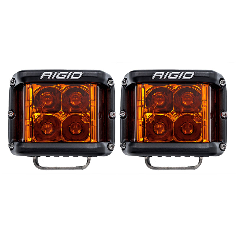 Rigid Industries D-SS Spot con lente PRO ámbar (par)