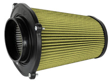 Cargar imagen en el visor de la galería, aFe Quantum Pro Guard 7 Air Filter Inverted Top - 5.5inx4.25in Flange x 9in Height - Dry PG7