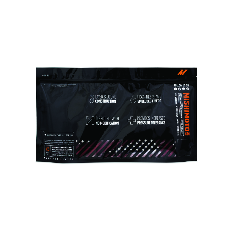 Mishimoto 03-06 Nissan 350Z Kit de manguera de admisión de aire negro