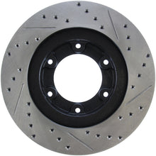 Cargar imagen en el visor de la galería, StopTech Slotted &amp; Drilled Sport Brake Rotor