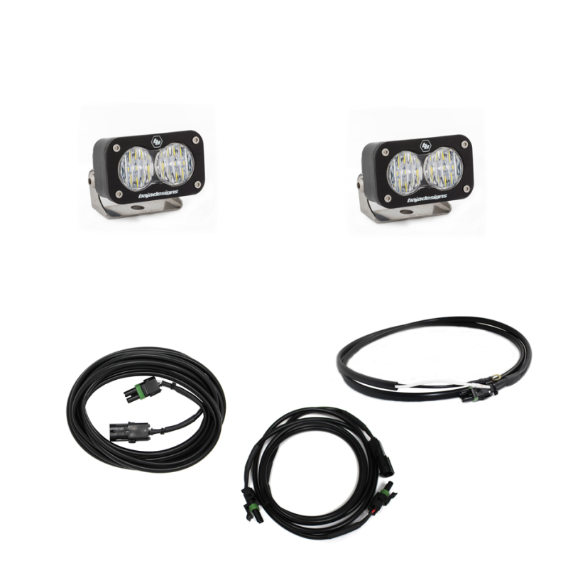 Kit de luces LED para Jeep JL de Baja Designs, kit de marcha atrás con Upfitter Dual S2 Sport con C