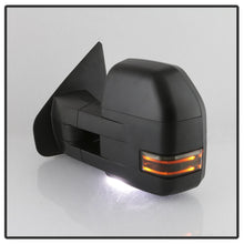 Cargar imagen en el visor de la galería, xTune 04-14 Ford F-150 Heated LED Telescoping Mirrors - Smoke (Pair) (MIR-FF15009S-G4-PWH-SM-SET)