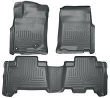 Cargar imagen en el visor de la galería, Husky Liners 10-12 Toyota 4Runner/Lexus GX460 WeatherBeater Combo Black Floor Liners
