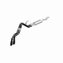 Cargar imagen en el visor de la galería, MagnaFlow SYS Cat-Back 10-14 Ford Raptor 6.2L V8 2.5/3in Black Dual Same Side Exit Rear 3.5 Tips