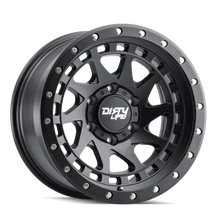 Cargar imagen en el visor de la galería, Dirty Life 9311 Enigma Pro 17x9/6x135 BP/-12mm Offset/87.1mm Hub Rueda negra mate - Beadlock