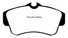 Cargar imagen en el visor de la galería, EBC 00-11 Chrysler PT Cruiser 2.4 Redstuff Front Brake Pads