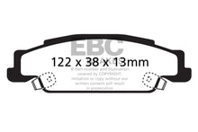 Cargar imagen en el visor de la galería, EBC 05-08 Pontiac Grand Prix 5.3 Ultimax2 Rear Brake Pads