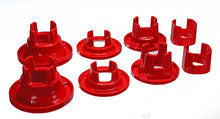 Cargar imagen en el visor de la galería, Energy Suspension 10 Chevy Camaro Red Rear Sub-Frame Mount Insert Bushing Set