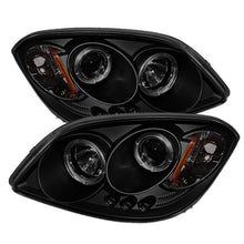 Cargar imagen en el visor de la galería, Spyder Chevy Cobalt 05-10 Projector Headlights LED Halo LED Blk Smke PRO-YD-CCOB05-HL-BSM