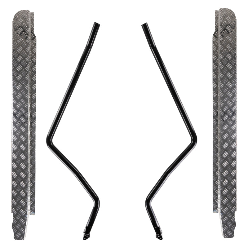 Riel lateral y escalón ARB Deluxe 12 en 47,6 mm