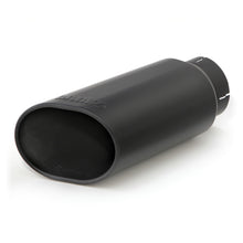 Cargar imagen en el visor de la galería, Kit de puntas de tubo de escape Banks Power - SS Obround Slash Cut - Negro - Tubo de 4 pulgadas - 5 pulgadas x 6 pulgadas x 14 pulgadas