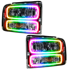 Cargar imagen en el visor de la galería, Oracle 05 Ford Excursion SMD HL - Chrome - ColorSHIFT w/ 2.0 Controller SEE WARRANTY