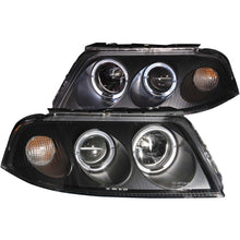 Cargar imagen en el visor de la galería, ANZO 2001-2005 Volkswagen Passat Projector Headlights w/ Halo Black