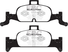 Cargar imagen en el visor de la galería, EBC 2018+ Audi A4 Allroad Quattro 2.0L Turbo Ultimax2 Front Brake Pads