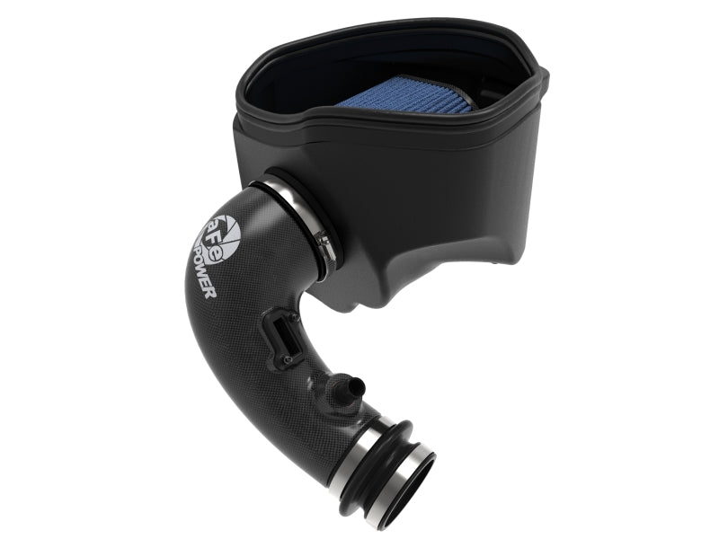 aFe 19-22 BMW Z4 30i L4-2.0L (t) Track Series Sistema de admisión de aire frío de fibra de carbono con filtro Pro 5R