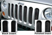 Cargar imagen en el visor de la galería, Rampage 2007-2018 Jeep Wrangler(JK) Rejilla 3D de una sola pieza, color negro
