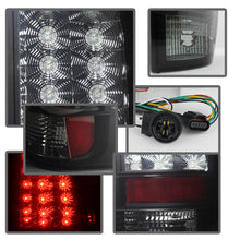 Cargar imagen en el visor de la galería, Spyder Chevy Suburban/GMC Yukon/Yukon Denali 07-14 LED Tail Lights Blk Smke ALT-YD-CSUB07-LED-BSM