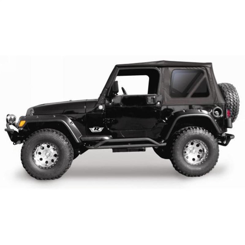 Rampage 1997-2006 Jeep Wrangler(TJ) Parte superior completa - Diamante negro