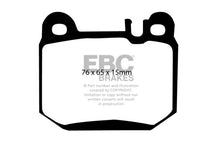 Cargar imagen en el visor de la galería, EBC 04-07 Maserati Quattroporte 4.2 Yellowstuff Rear Brake Pads