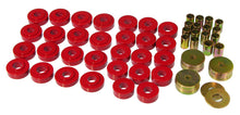 Cargar imagen en el visor de la galería, Prothane 65-67 GM Convertible Body Mount Kit - Red