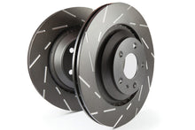 Cargar imagen en el visor de la galería, EBC 2012-2016 Cadillac ATS 2.0L Turbo USR Slotted Front Rotors