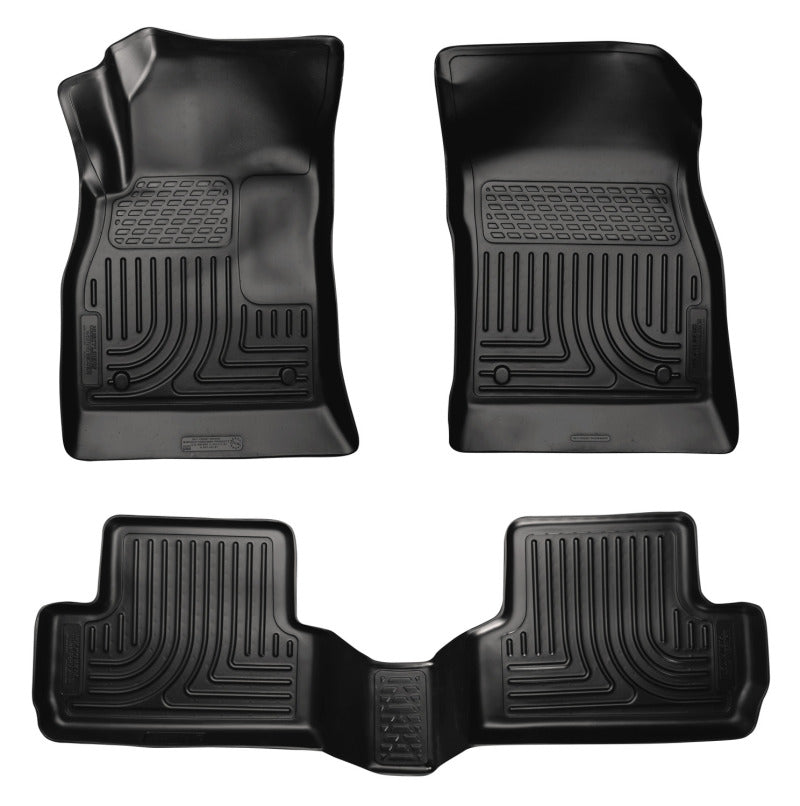 Husky Liners 2012 Buick Verano WeatherBeater Combo Revestimientos de piso negros