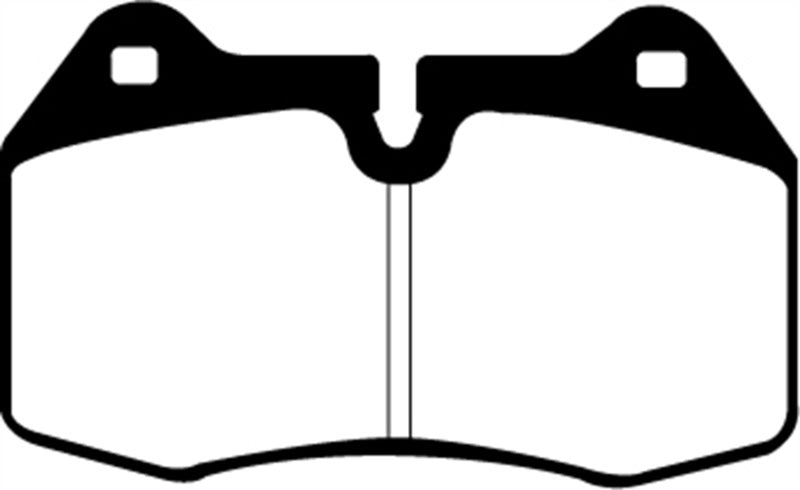 EBC 94-96 BMW 840 4.0 (E31) Pastillas de Freno Delanteras Greenstuff