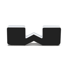 Cargar imagen en el visor de la galería, ORACLE Lighting Universal Illuminated LED Letter Badges - Matte Blk Surface Finish - W SEE WARRANTY