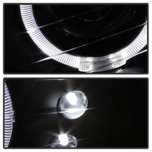 Cargar imagen en el visor de la galería, xTune Chevy Silverado 1500/2500 99-02 Bumper Projector Headlights - LED - Black PRO-JH-CSIL99-SET-BK