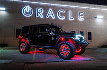 Cargar imagen en el visor de la galería, Oracle LED Illuminated Wheel Rings - Double LED - Red SEE WARRANTY