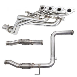 Conectores Kooks 2014+ Toyota Tundra/Sequoia 5.7L V8 con tubos de conexión con gato verde