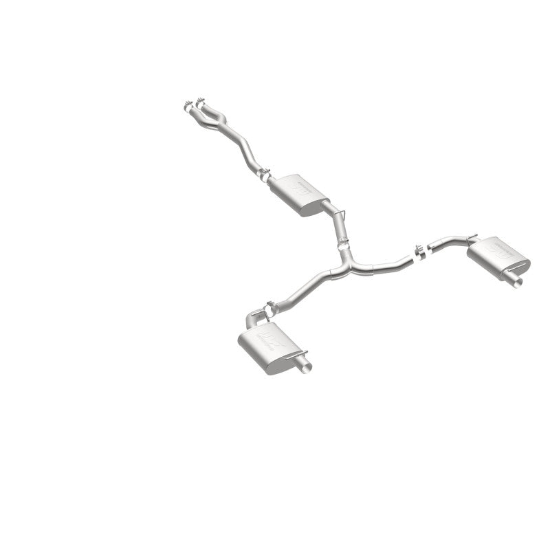 MagnaFlow Cat-Back SS Salida trasera doble dividida 2015 Dodge Charger/Chrysler 300C 3.6L V6 (usa puntas OEM)