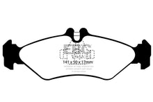 Cargar imagen en el visor de la galería, EBC 02-03 Mercedes-Benz Commercial Sprinter Box Van (ATE traseros) Pastillas de freno traseras Greenstuff