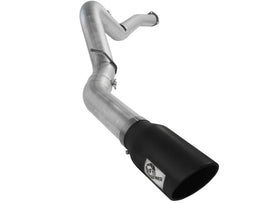 aFe Atlas Escape 5 pulgadas DPF-Back Al Steel 07.5-10 GM Diesel Trucks V8-6.6L (td) LMM (punta negra)