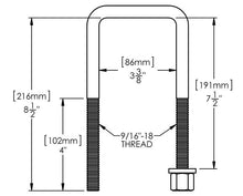 Cargar imagen en el visor de la galería, U-Bolt Flip Kit Front For 79-95 Toy Pickup 85-95 4Runner Trail Gear