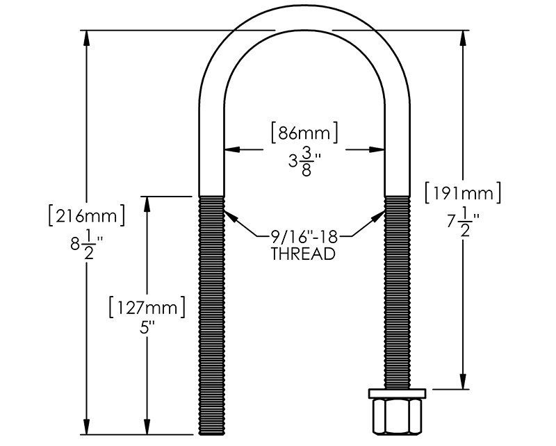 U-Bolt Flip Kit Front For 79-95 Toy Pickup 85-95 4Runner Trail Gear