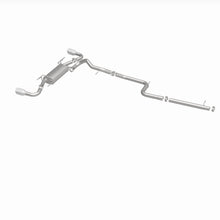 Cargar imagen en el visor de la galería, MagnaFlow 10-12 Mazda 3 L4 2.5L Hatchback Split Rear Exit Stainless Cat Back Performance Exhaust