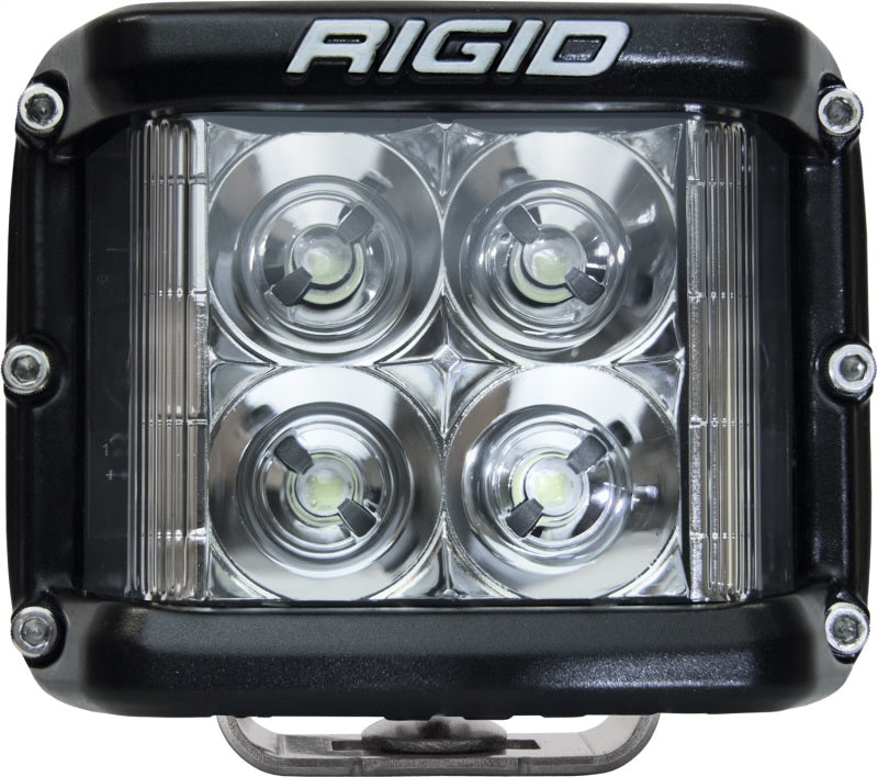 Rigid Industries D-SS - Inundación - Sencillo - Carcasa negra