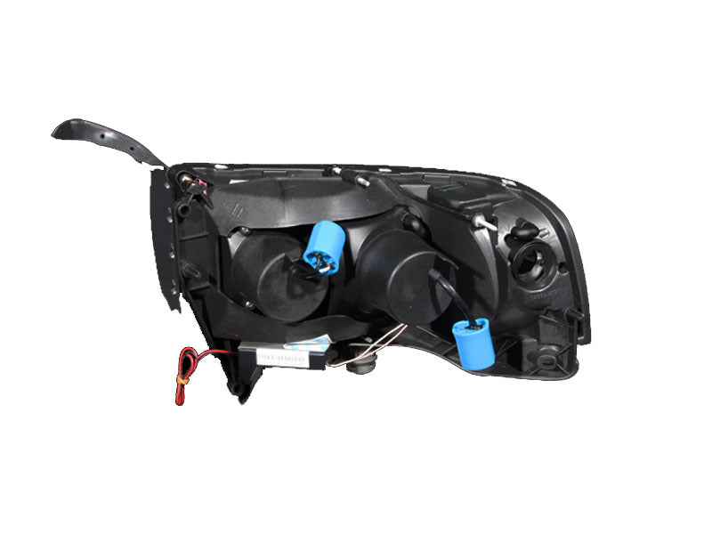 ANZO 1994-2001 Dodge Ram faros delanteros con proyector con halo cromado