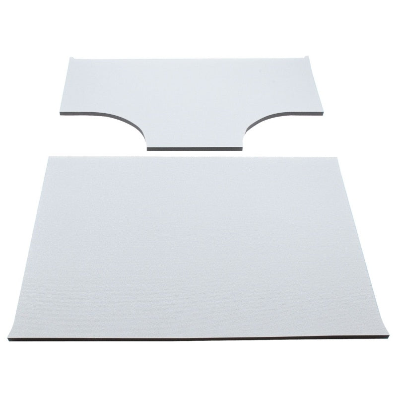 DEI 03-06 Jeep Wrangler TJ 2 puertas con altavoces Boom Mat Headliner - 2 piezas - Blanco