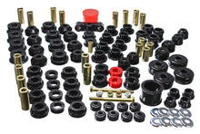 Cargar imagen en el visor de la galería, Energy Suspensión 88-91 Honda Civic/CRX Juego de bujes maestros Hyper-Flex negros