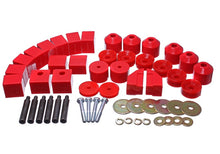 Cargar imagen en el visor de la galería, Energy Suspensión 86-95 Suzuki Samurai Rojo Juego de soporte de cuerpo de elevación de 1 pulgada