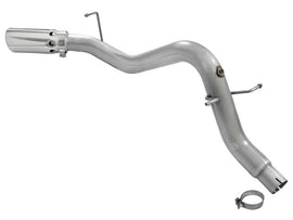 aFe LARGE BORE HD Escape de aluminio con respaldo DPF de 3,5 pulgadas y punta pulida 2016 GM Colorado/Canyon 2,8 L (td)